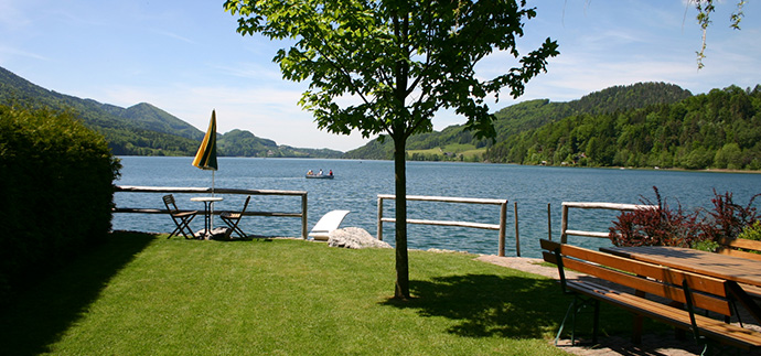 Haus am See: Ferienwohnung in Fuschl